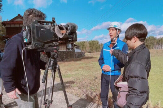 会社の後継者！3代目社長がテレビの取り上げられました！