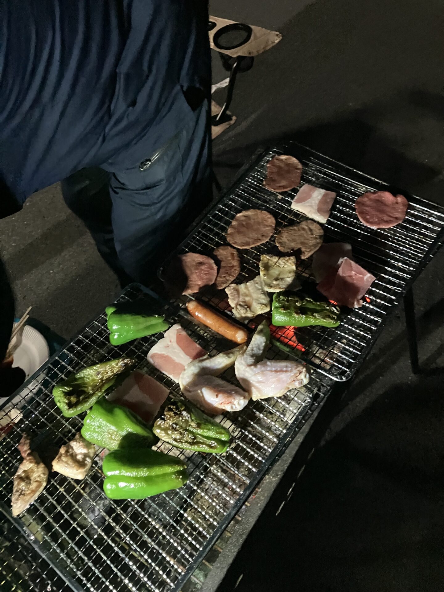 納涼会ではみんなでBBQします☆