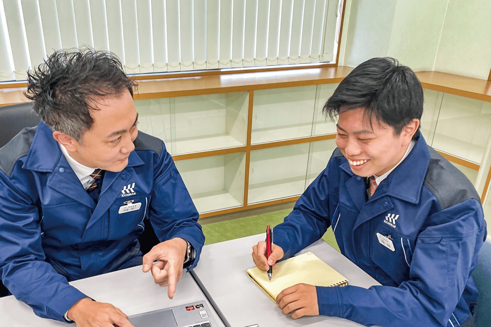 先輩社員が成長をアシスト！