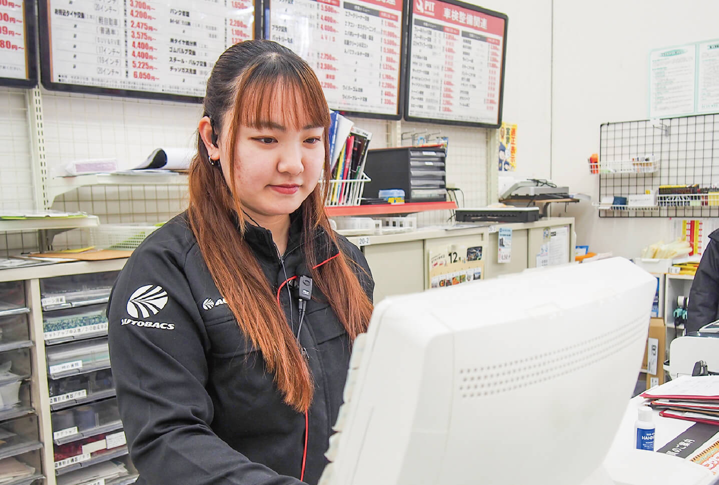 閉店作業・終礼