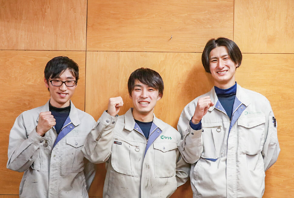 若い社員も活躍中！