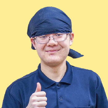 先輩の声