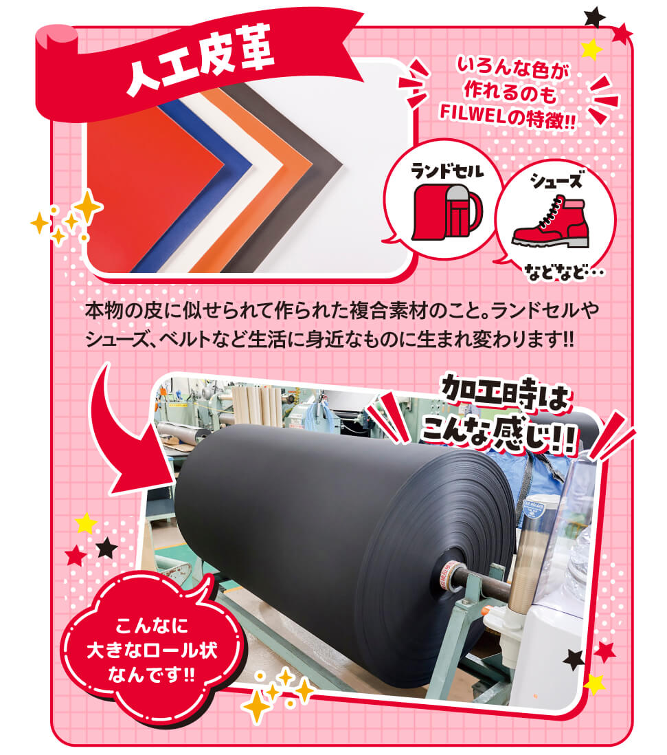 FILWELってどんなものを作っているの??